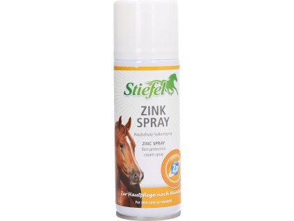 Stiefel zinkový sprej je ochranný krém v spreji na starostlivosť o pokožku a na krytie rán a ekzémov. Bez CFC.