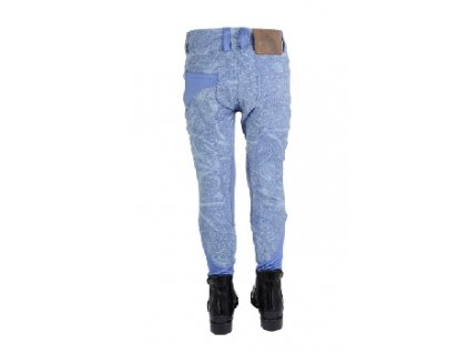 HKM - Detské dievčenské jazdecké nohavice Princess Denim