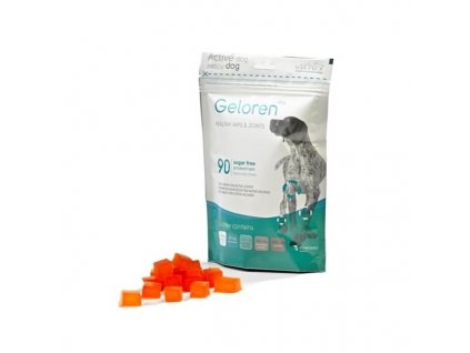 Geloren dog žuvacie gélové tablety 90 tbl/450g