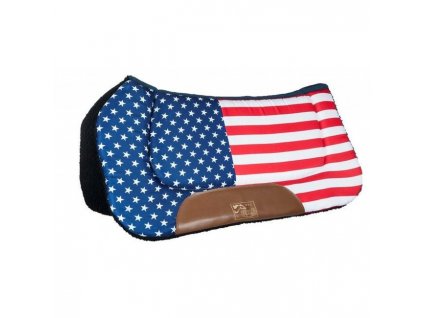 HKM - Western pad Stars & Stripes