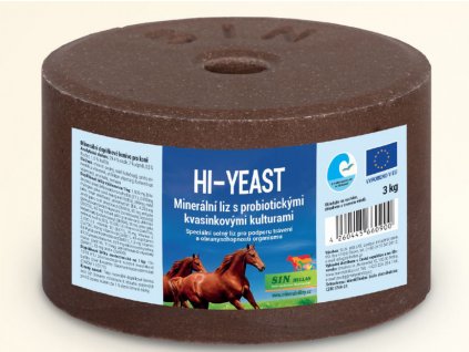 Probiotic Hi yeast, minerálny probiotický liz so živými kvasinkovými kultúrami, balenie 3kg