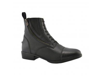 Suedwind Advanced 2 Sidezip Schwarz Black Reit Stiefel Leder Soft Softleather Schuh Leather Boot 10110210 01