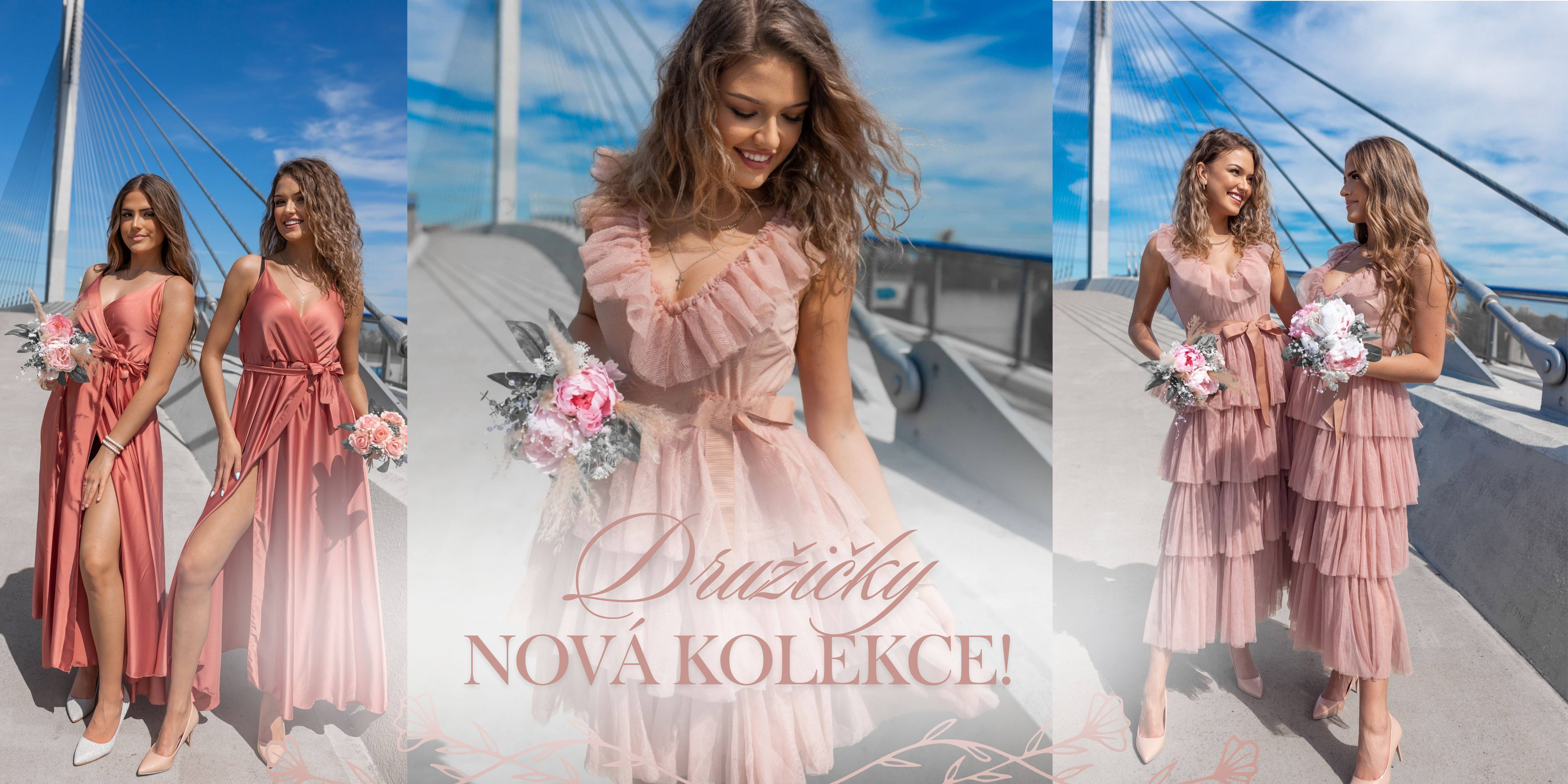 družičky, kolekce na svatbu, svatba, šaty, elegantní,