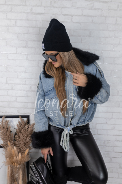 Zimní džínová bunda BRANDY