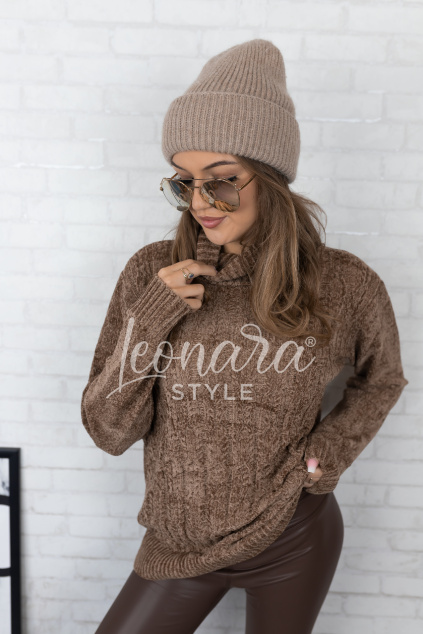 Hnědý heboučký rolák LAIA