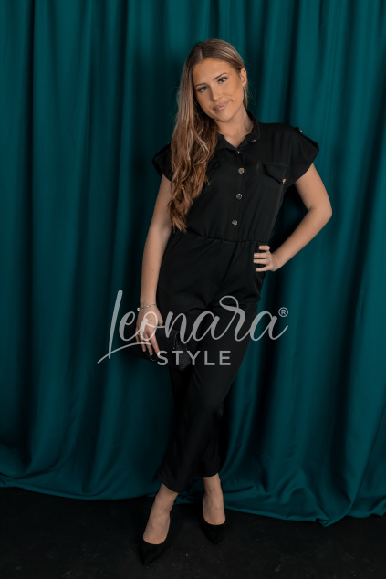 Černý elegantní overal JORGIA