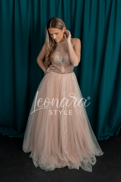 Zlaté tylové šaty VANESSA