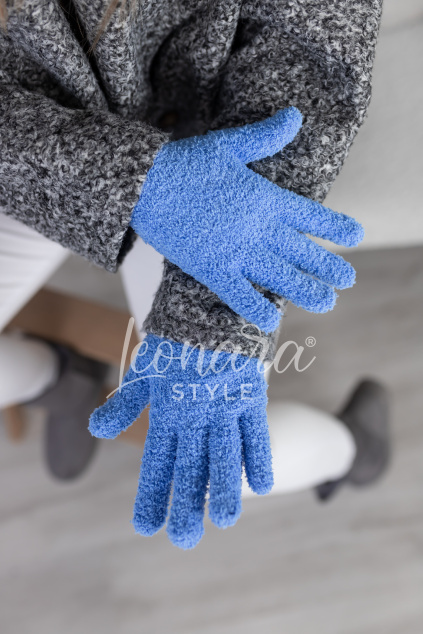 Modré zimní rukavice ESME