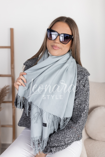 Šedá elegantní šála ANGIE