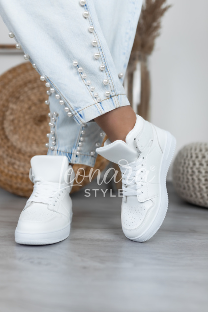 Bílé kotníkové tenisky ANAYA