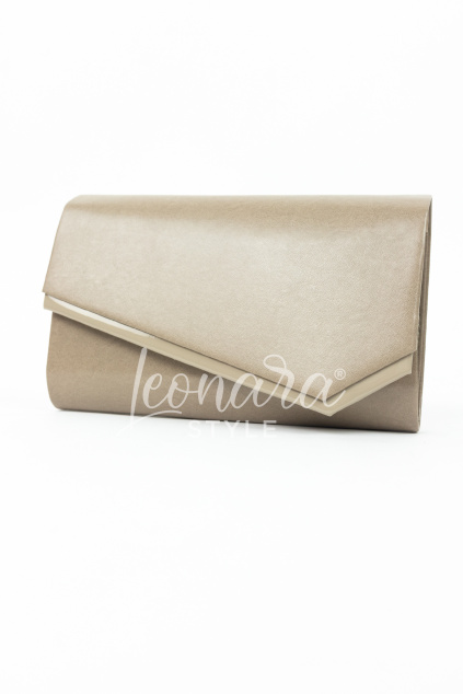 Hnědé matné psaníčko BAYLEE