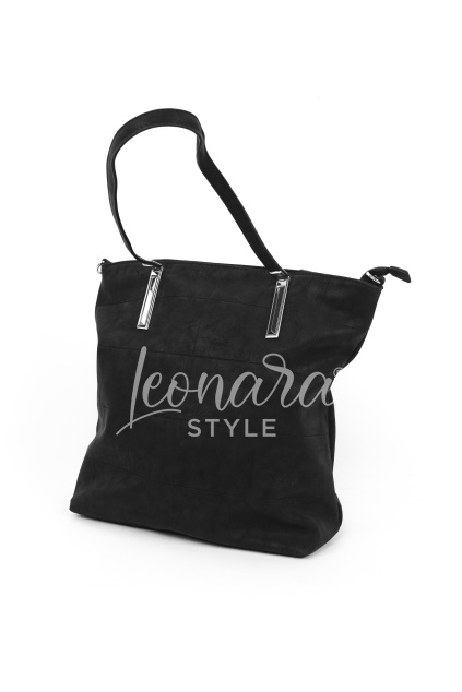 Černá semišová kabelka SLOANE