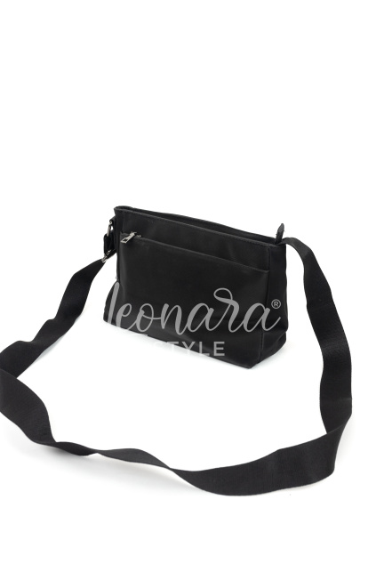 Černá látková kabelka LOLA