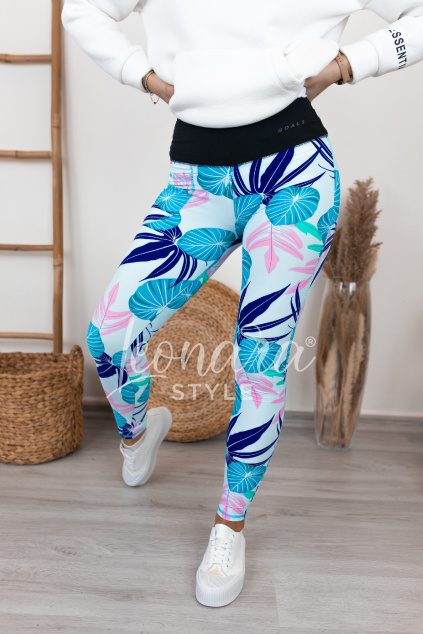 Babyblue bambusové legíny MABEL