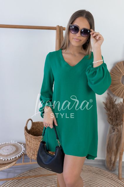 Zelené oversize šaty CELIA