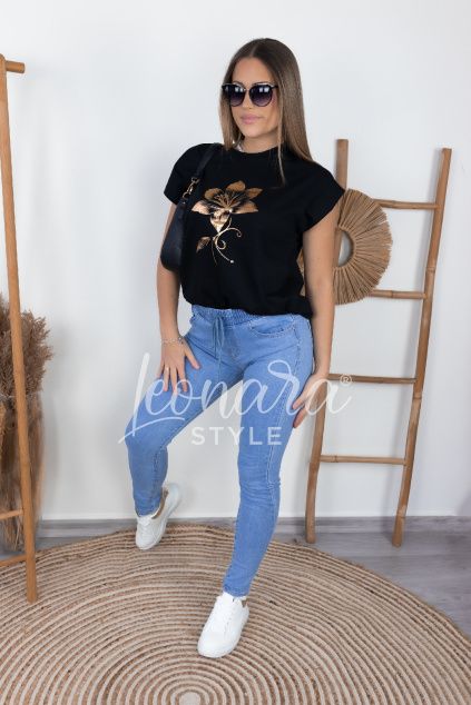 Světlé modré skinny džíny OCTAVIA