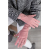 Růžové elegantní rukavice ELAINE