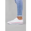 Bílé plátěné tenisky GRACIE