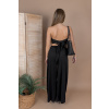 Černý dlouhý komplet ELODIE