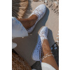 Bílé krajkované espadrilky MAICA
