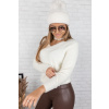 Bílý plyšový svetr EMMA