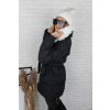 Černá zimní bunda RITASSYA