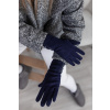 Tmavě modré zimní rukavičky SANDRA