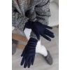 Tmavě modré zimní rukavičky SANDRA