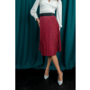 Vínová lurexová sukně NOVA