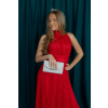 Červené společenské šaty CALLIE