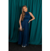 Tmavě modré společenské šaty CALLIE