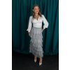 Šedá tylová sukně HAILEY