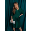 Smaragdové elegantní šaty CLARADIA