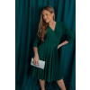 Smaragdové elegantní šaty CLARADIA