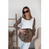 Leopardí košilová halenka KAIA