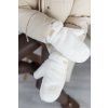 Bílé zimní rukavice NICOLE