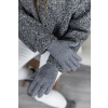 Šedé zimní rukavice ESME