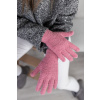 Starorůžové zimní rukavice ESME