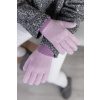 Fialovo-růžové zimní rukavice JOY