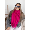 Růžová elegantní šála ANGIE