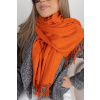 Oranžová elegantní šála ANGIE