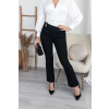 Černé elegantní kalhoty GRACE