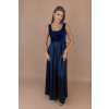 Tmavě modré plesové šaty GENESIS