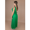Zelené dlouhé tylové šaty ISABELLE