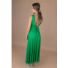 Zelené dlouhé tylové šaty ISABELLE