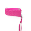 Růžová prošívaná dvojitá peněženka SAGE