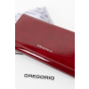 Červená lakovaná peněženka GREGORIA
