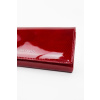 Červená lakovaná peněženka GREGORIA