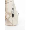 Béžový koženkový batoh EDEN