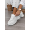 Bílé jednobarevné tenisky MACIE